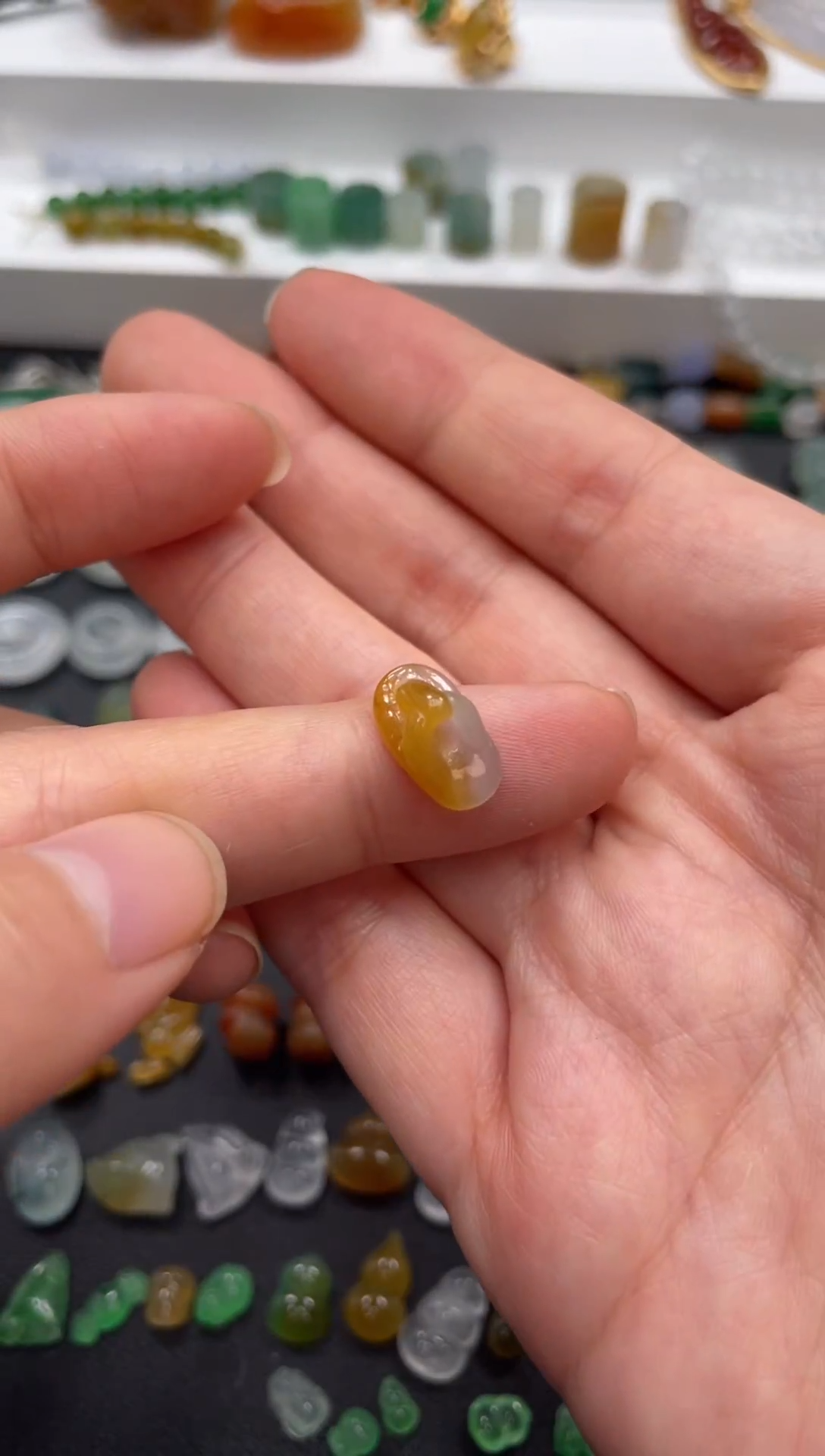 未镶嵌裸石翡翠天然缅甸a货翡翠裸石