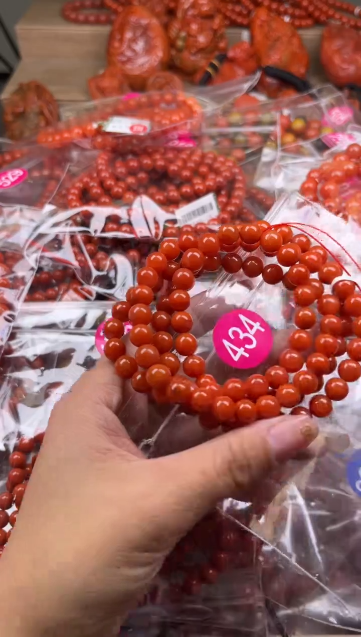 【闪购商品】南红玛瑙珠宝奇石合金434-7+