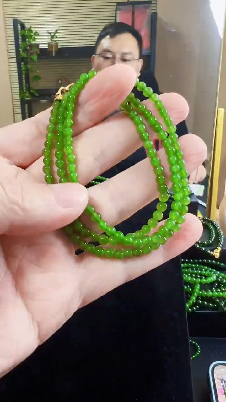 项链未镶嵌和田玉（碧玉）4