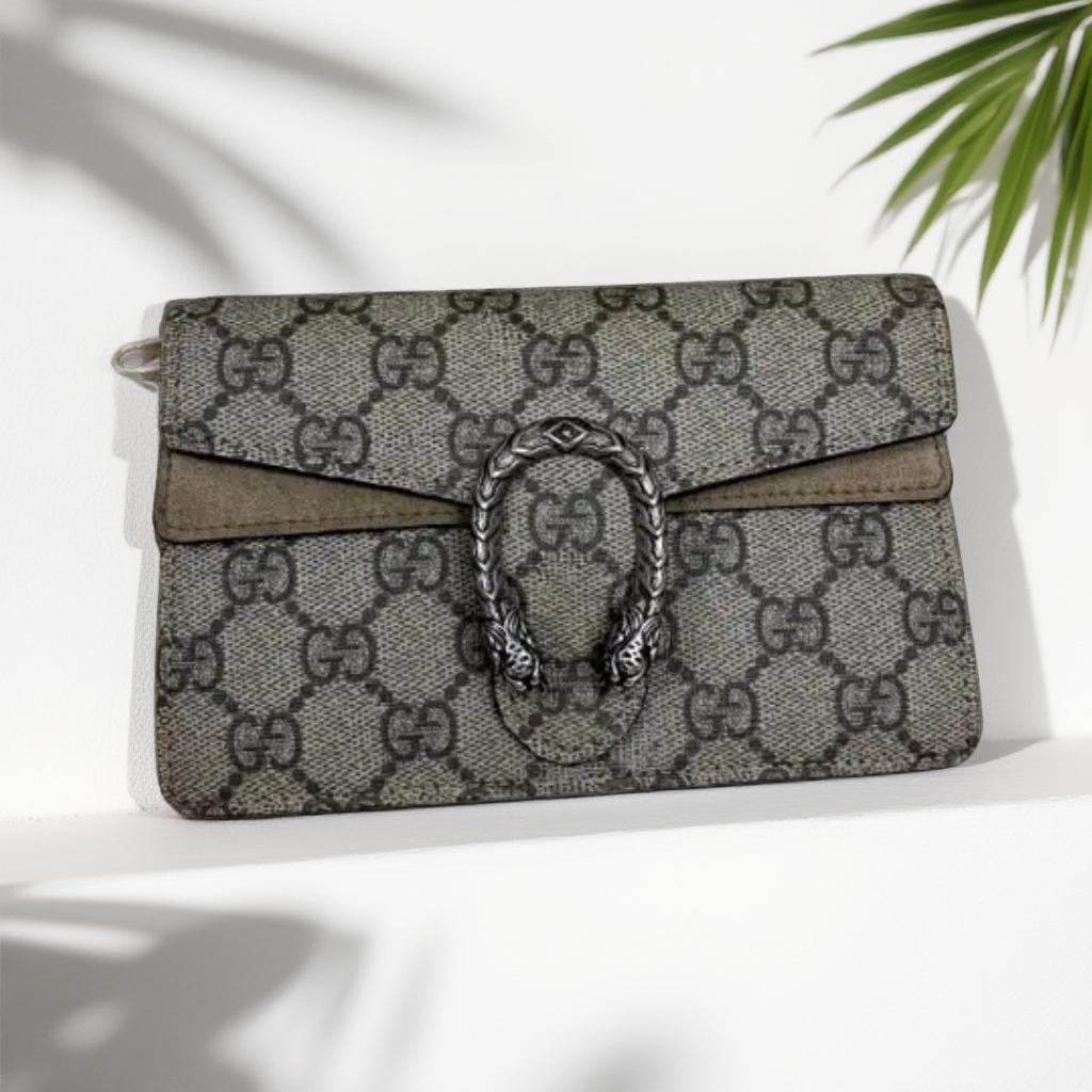 95新 GUCCI/古驰 G专属/古驰酒神mini斜挎包/10888