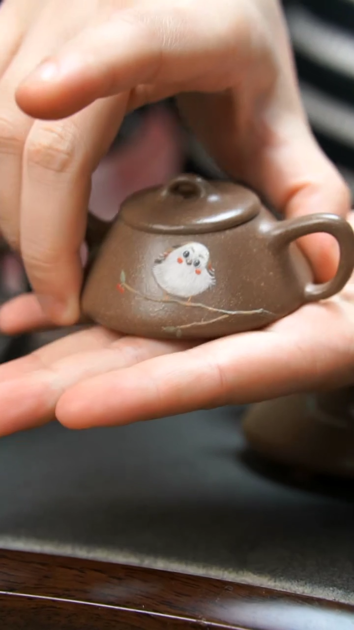 【闪购商品】紫砂茶壶肥啾小石瓢壶50cc