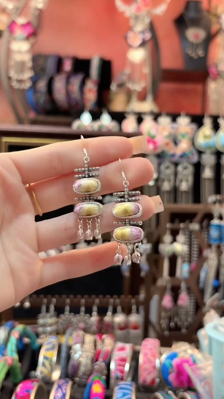 织绣 云织谣民族风精美饰品   22