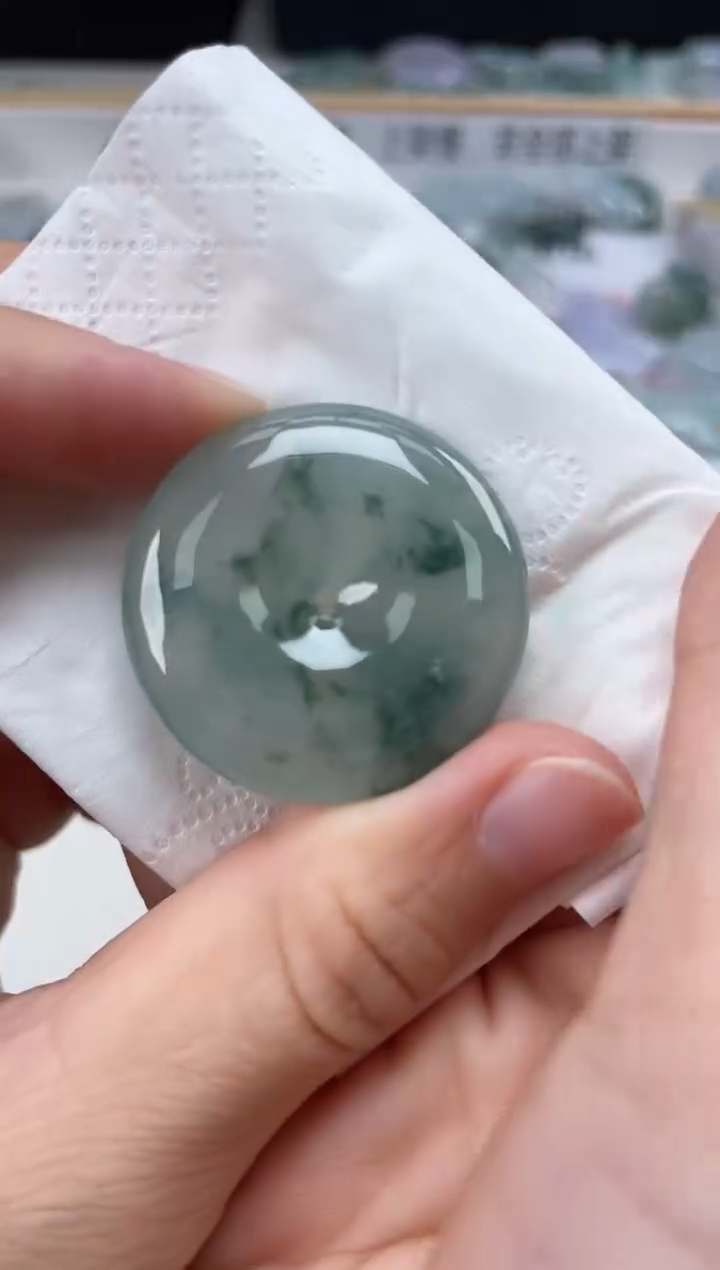 【闪购商品】翡翠颈饰未镶嵌翡翠挂件平安扣