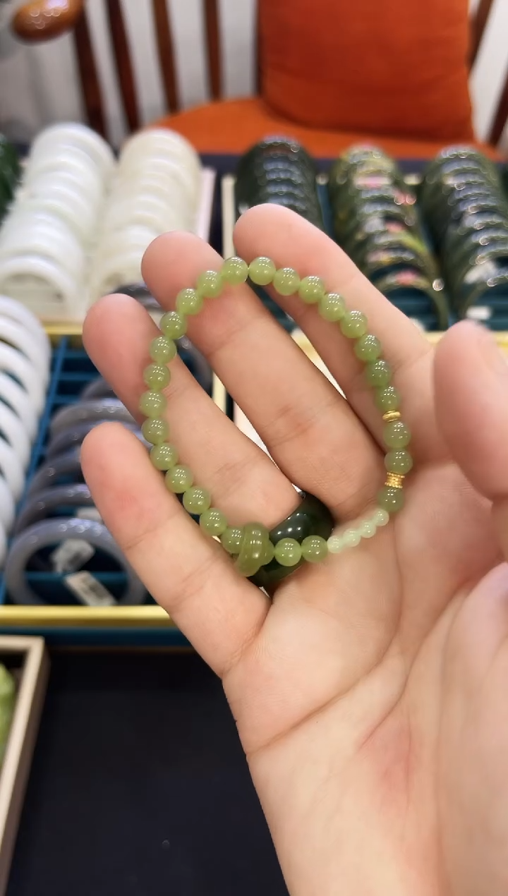 未镶嵌手链和田玉小艾多样性发货拍一发一