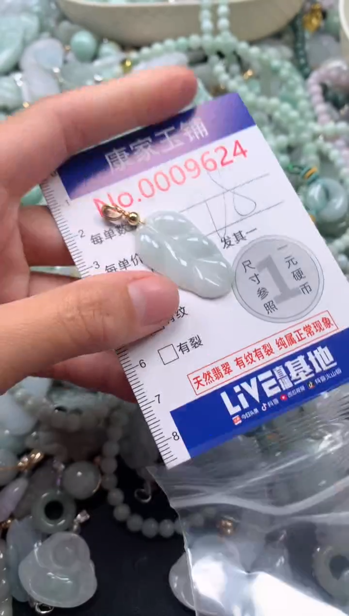 颈饰未镶嵌翡翠9624