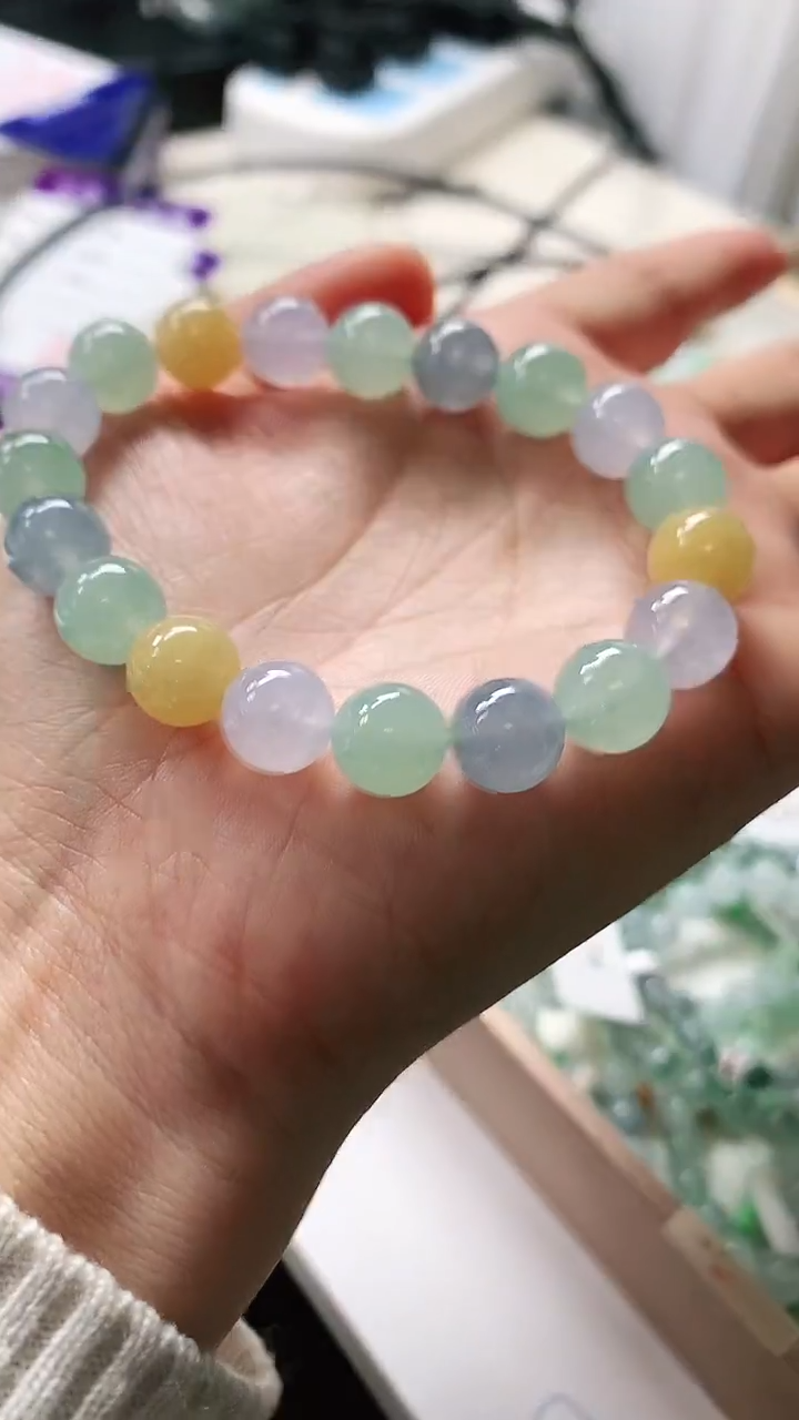 未镶嵌定制翡翠晴****️10mm 2天鉴赏期