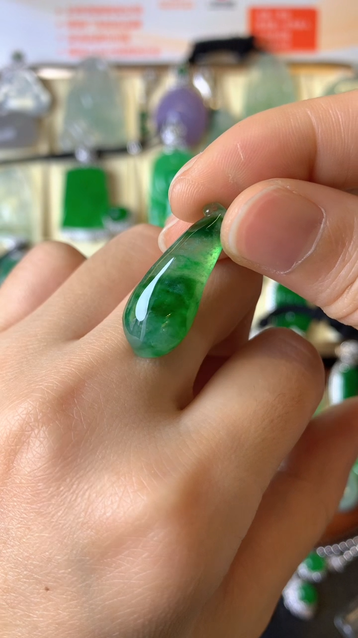 【闪购商品】定制翡翠未镶嵌1裸玉（客户意向镶嵌）