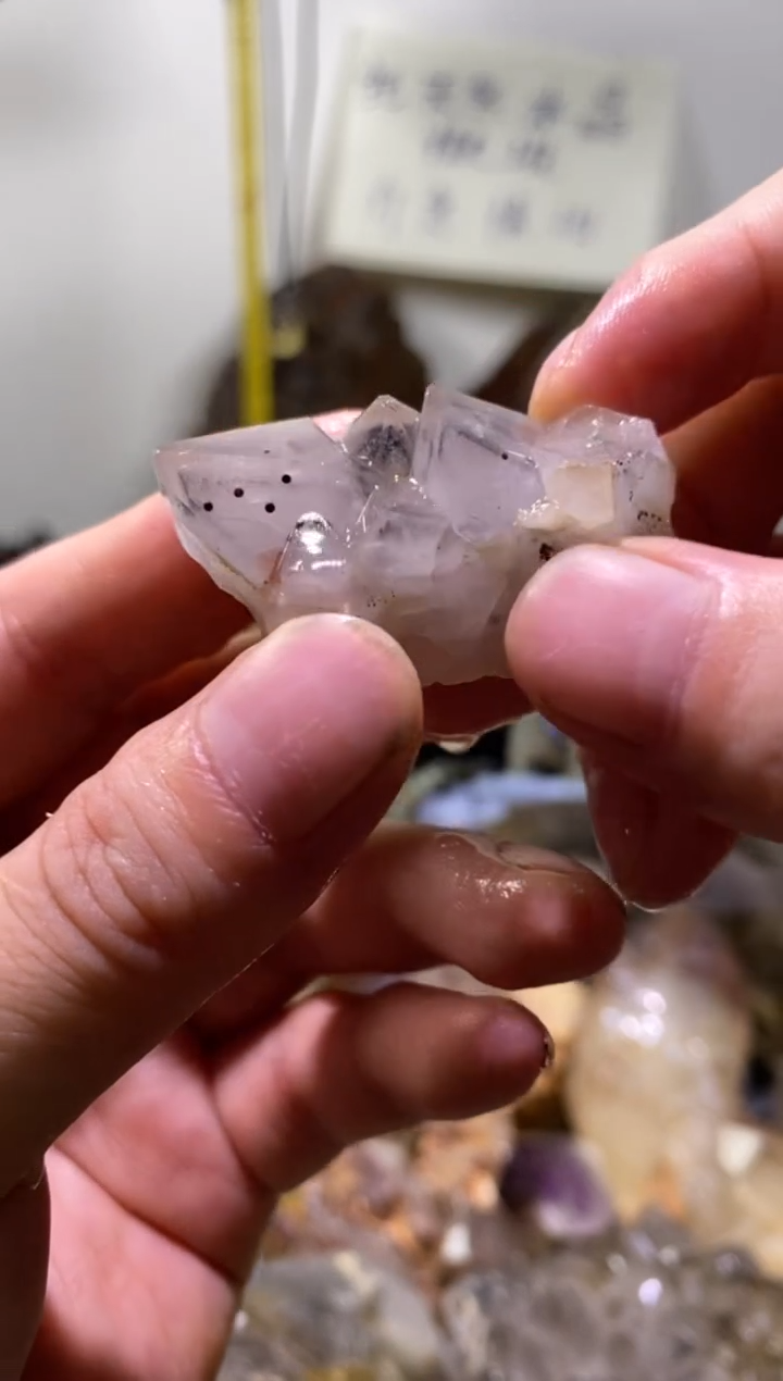 未镶嵌珠宝半成品水晶31号四川超七花园水晶