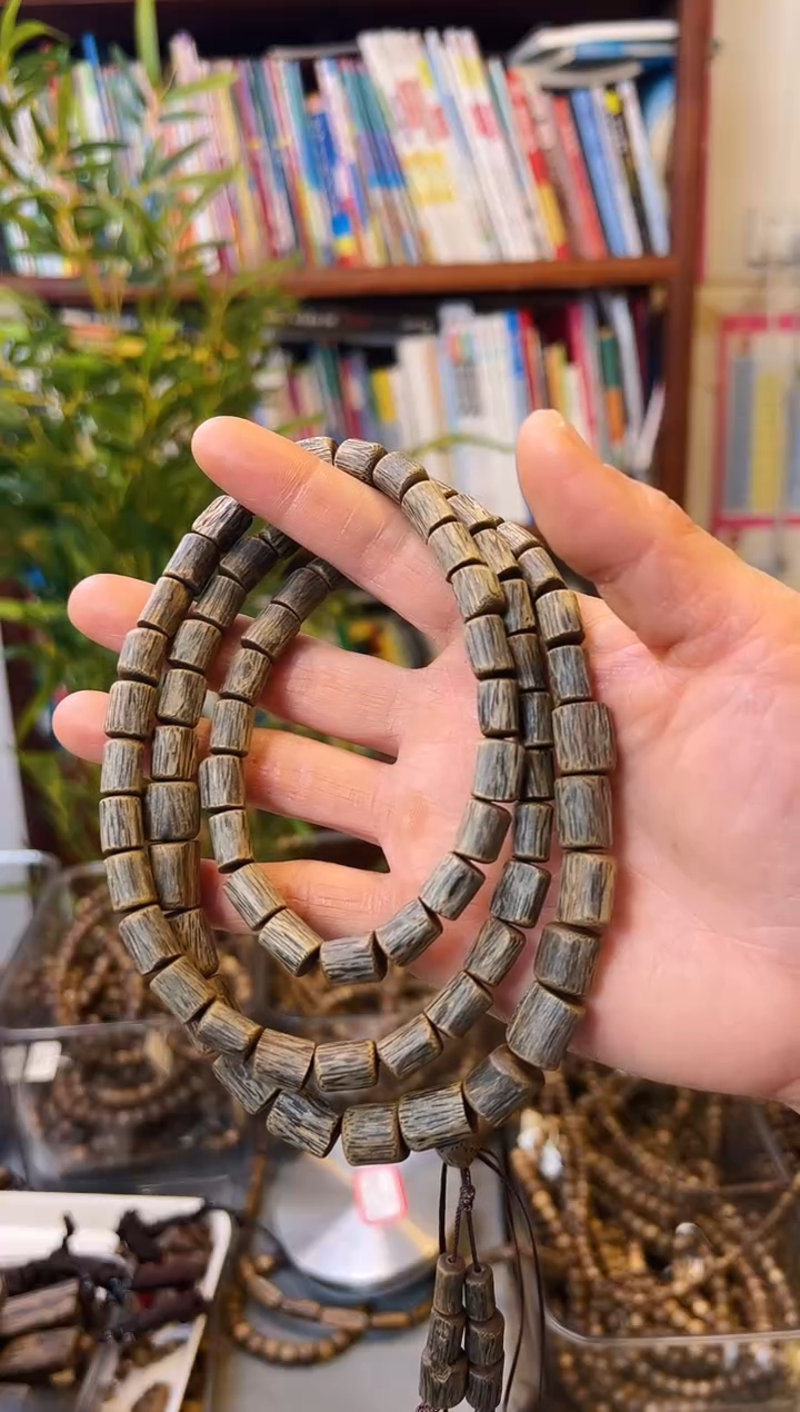 【闪购商品】沉香手串棋楠张勺子多圈