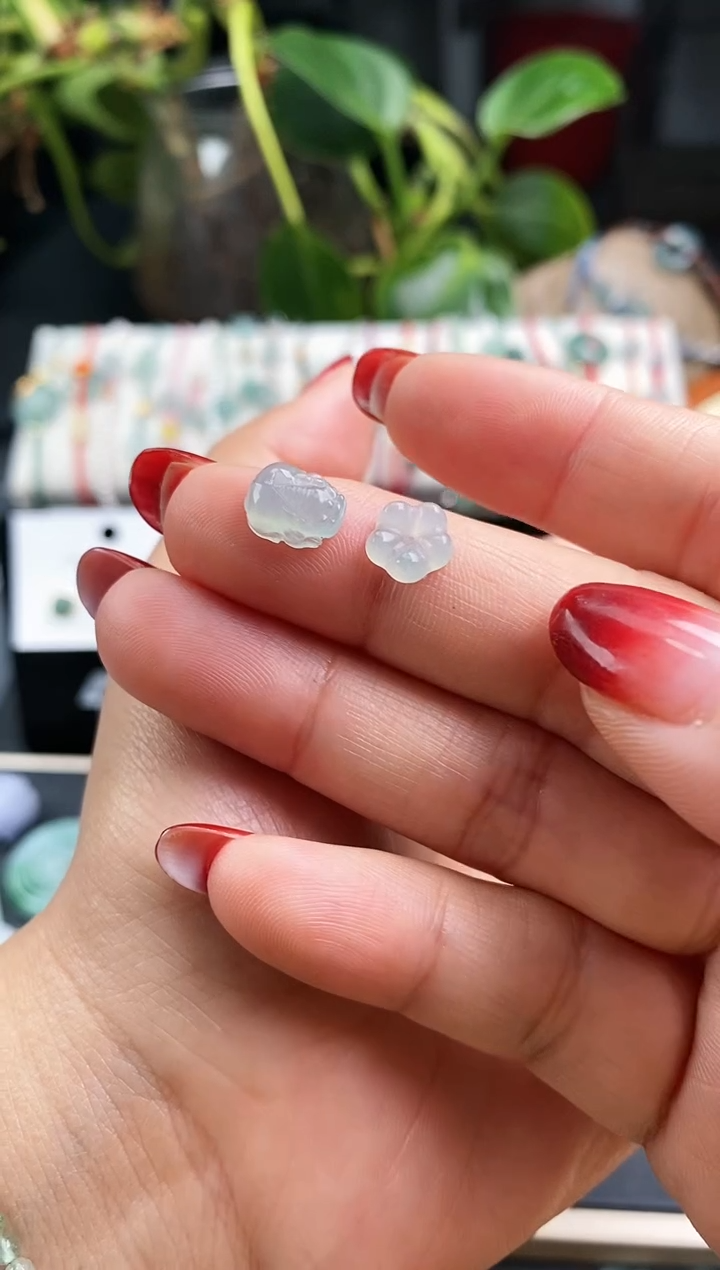 【闪购商品】翡翠戒指未镶嵌貔貅+小花