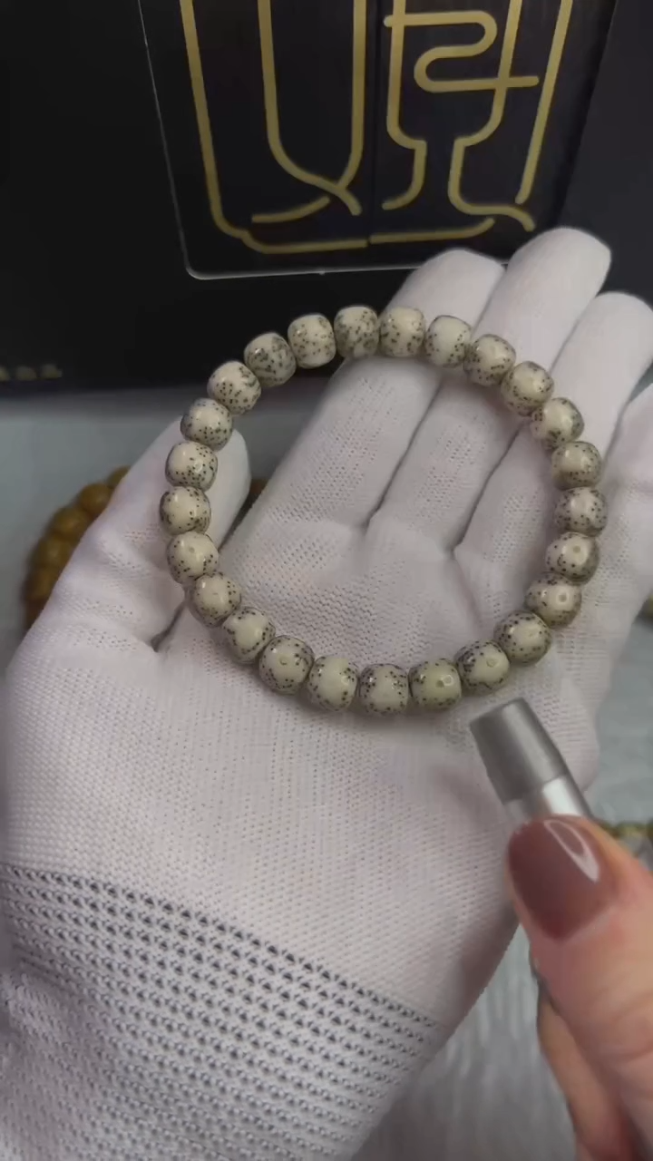 【闪购商品】星月菩提手串A052小驼包.98月留白