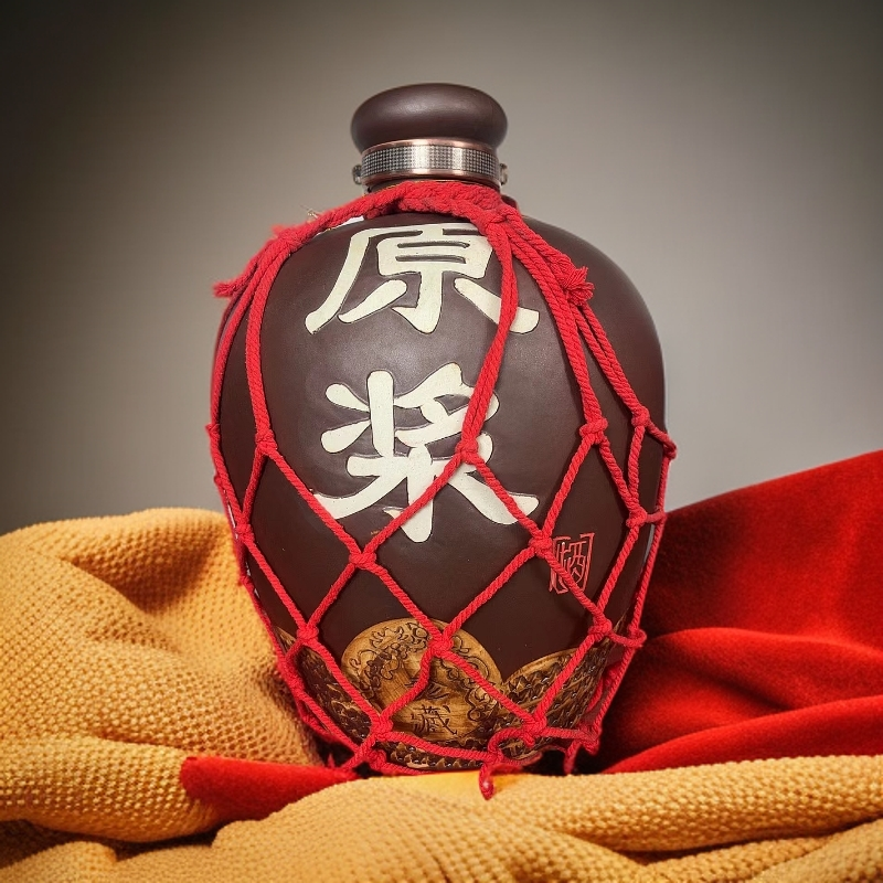 华皖原浆纯粮食白酒瓷坛60度25kg