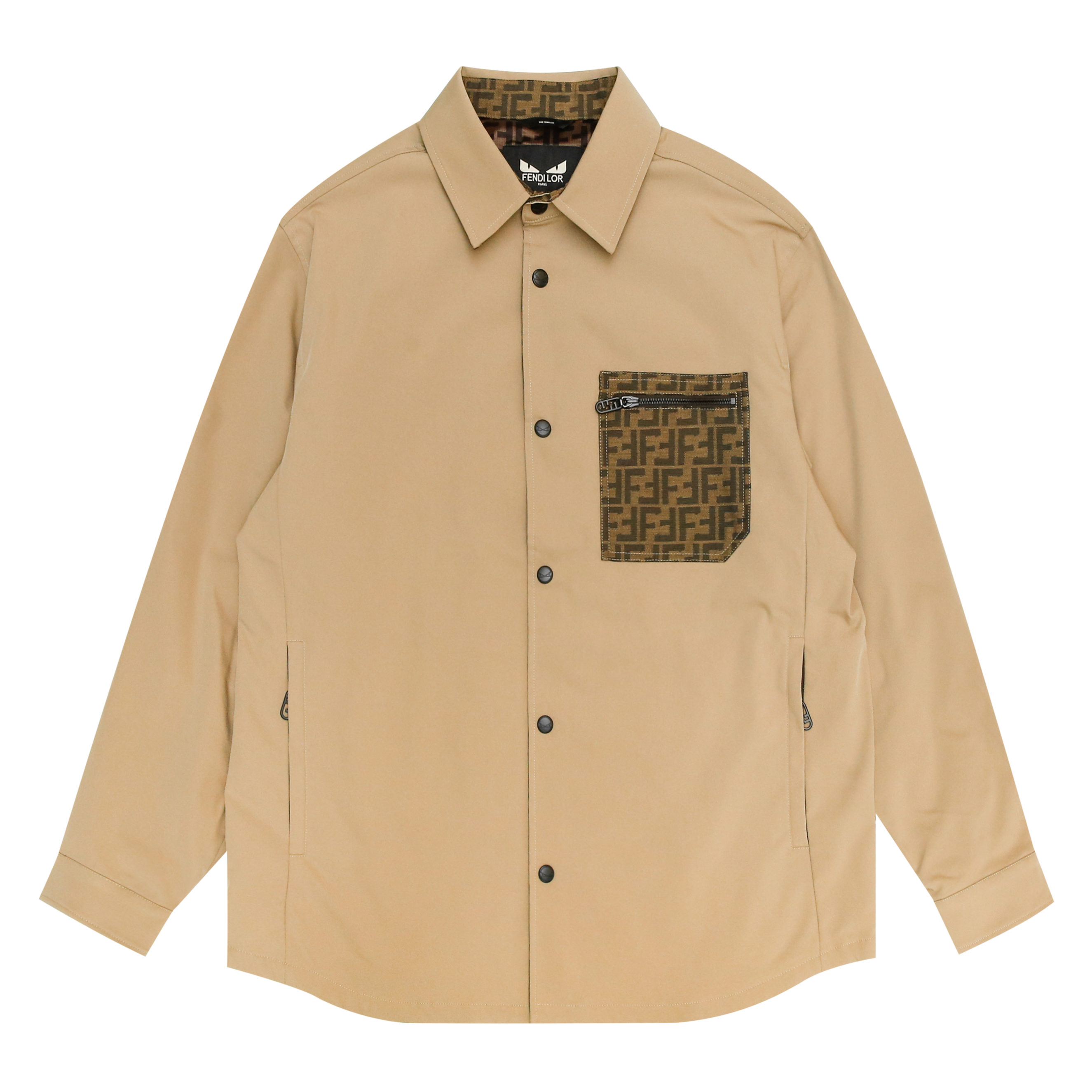 FENDILOR小怪兽25年秋冬款男士间棉外套 F437H253215B