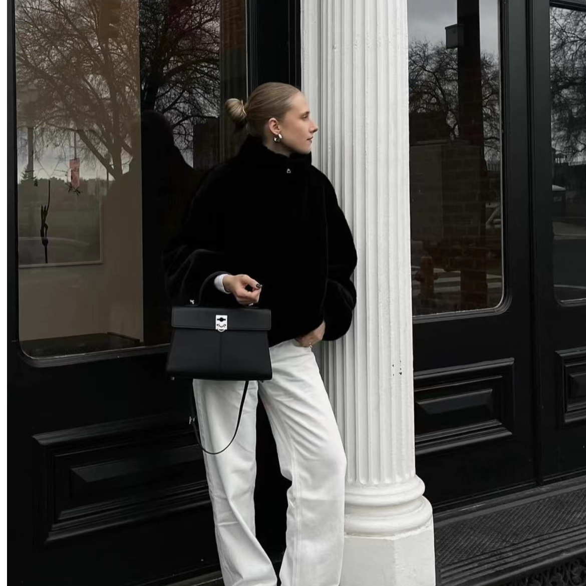 新年的礼物-于子25-臻选时尚百搭单肩手拎女士包包