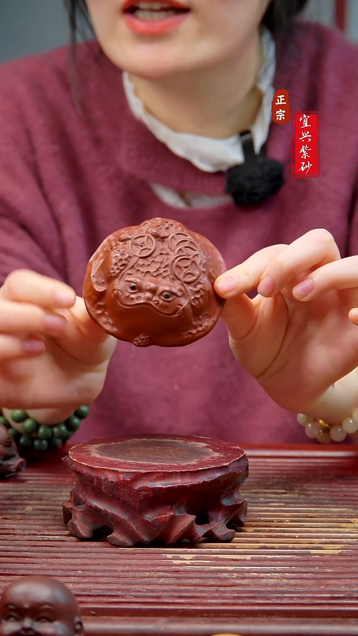 紫砂宜兴紫砂摆件