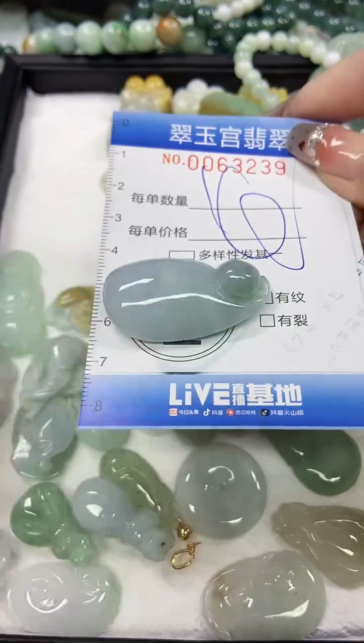 【闪购商品】翡翠颈饰未镶嵌闪购商品0063239