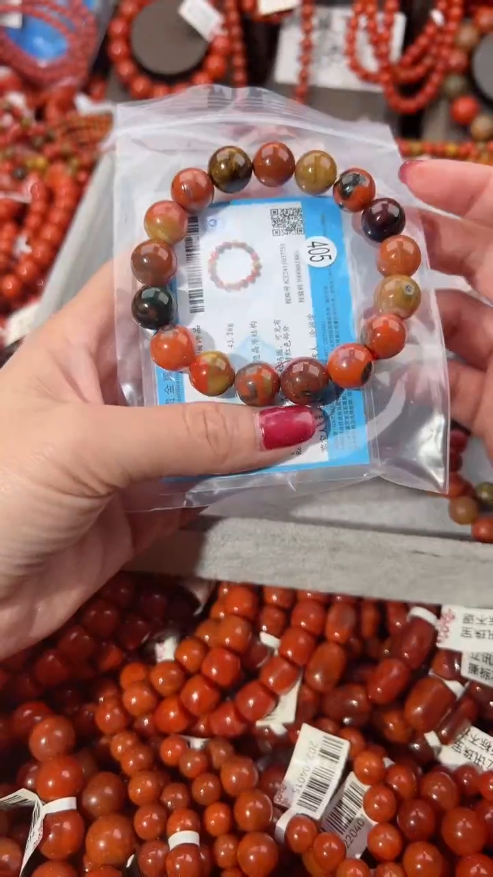 【闪购商品】南红玛瑙手串未镶嵌12