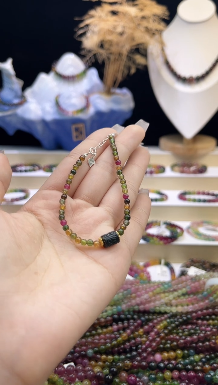 【闪购商品】碧玺/未镶嵌碧玺手串多样性发货