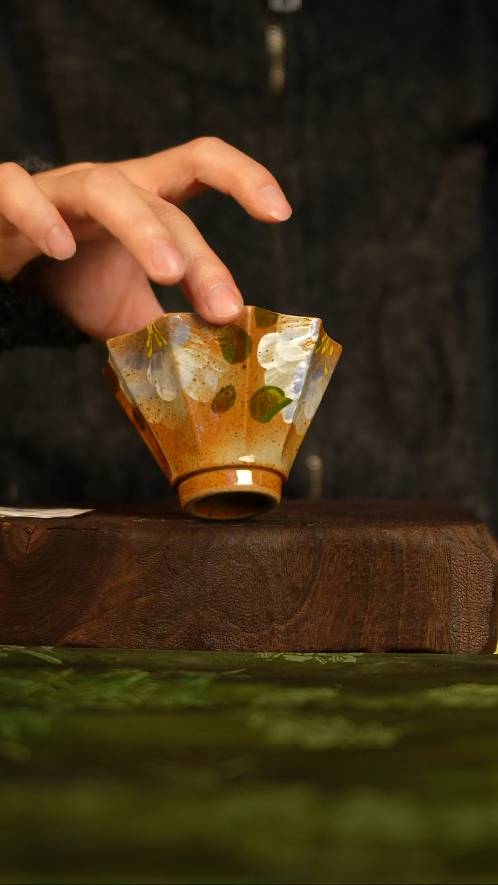 手绘手作茶器清尘手作茶器