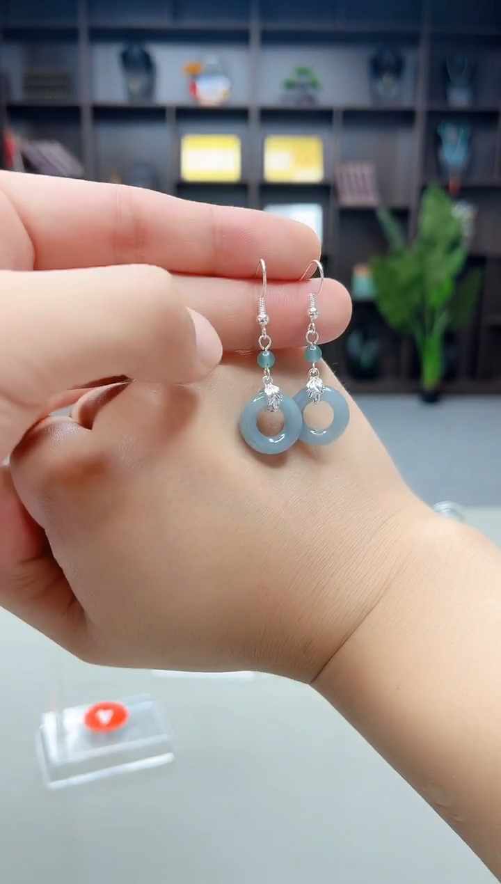 未镶嵌翡翠耳饰D04