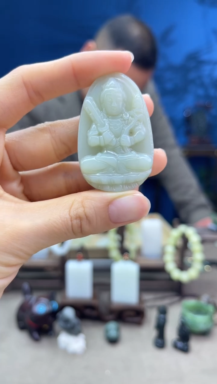 【闪购商品】和田玉颈饰未镶嵌1