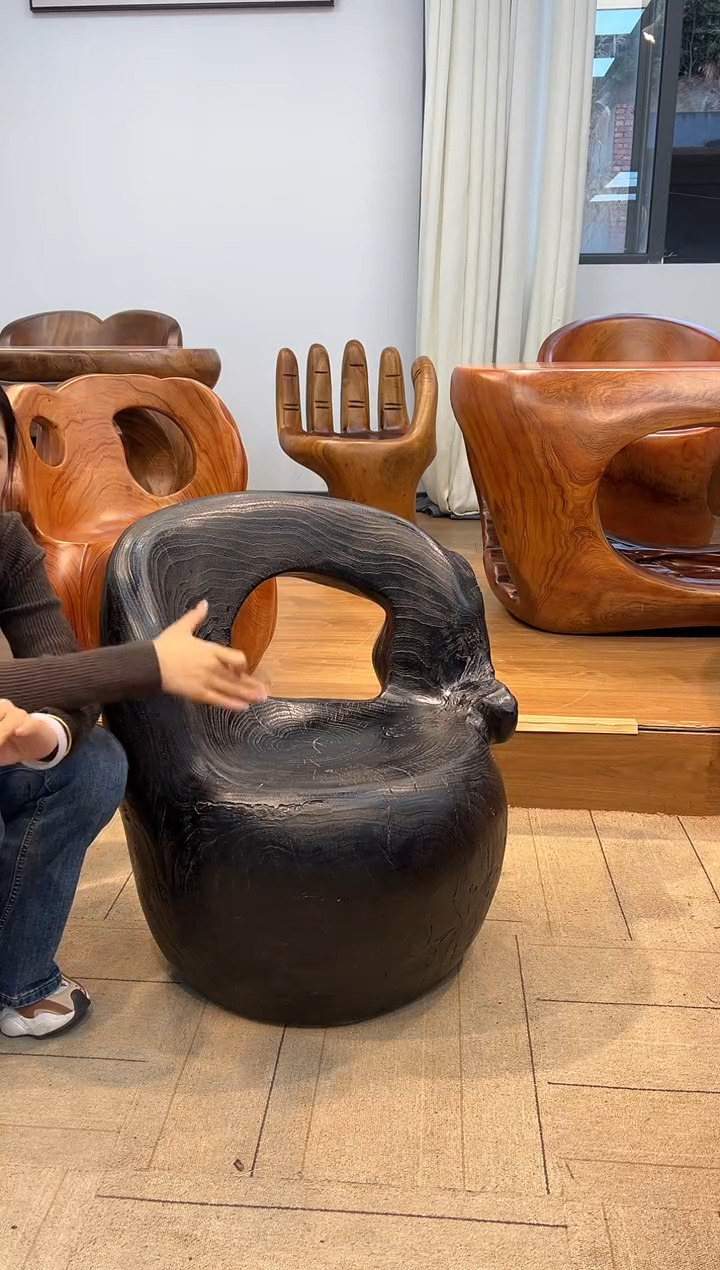 【闪购商品】稳定木实木创意椅子