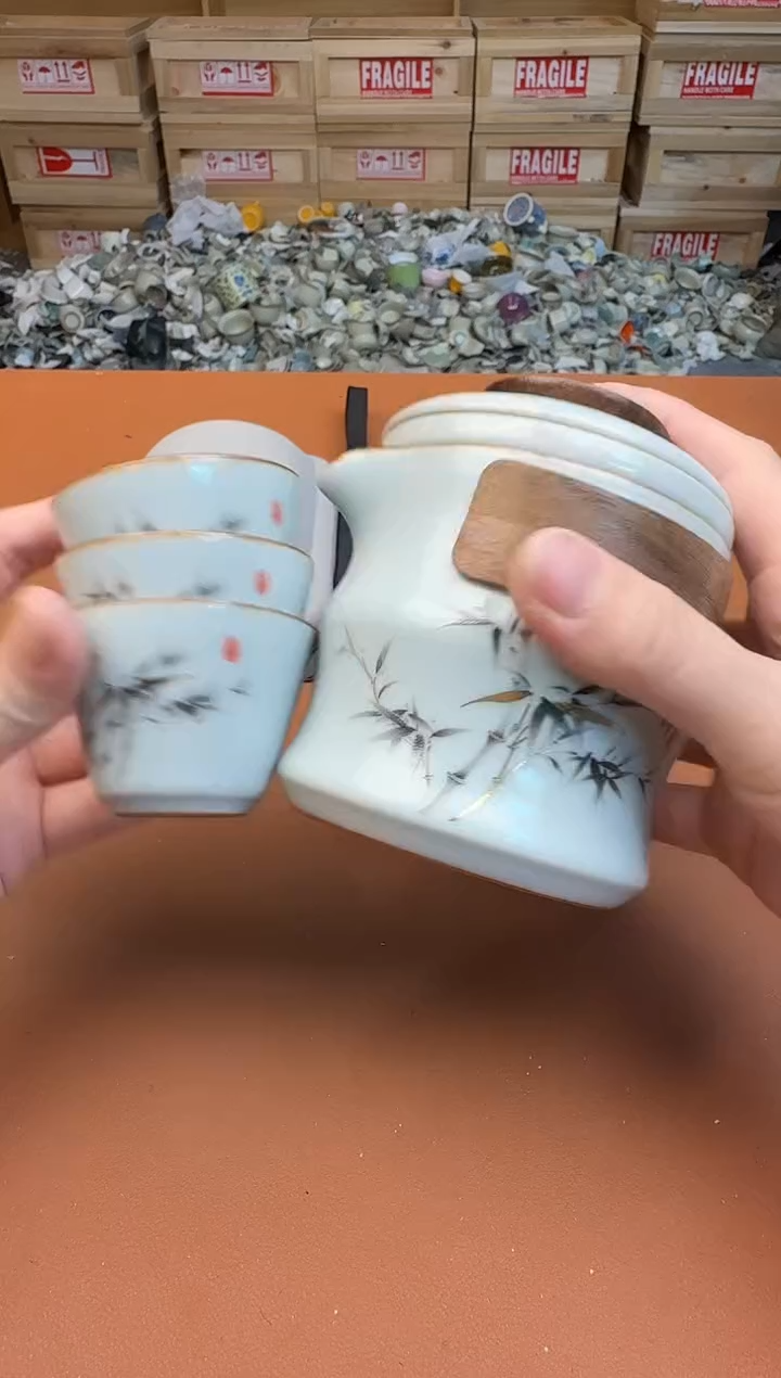 旅行有些茶具有瑕疵介意勿拍，直播样品清货都是孤品亏本卖