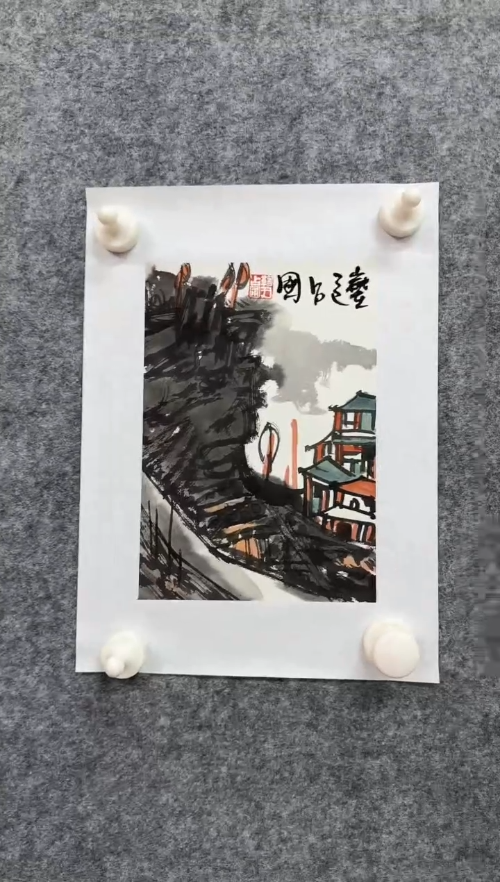国画ST-JZP老师绘画作品
