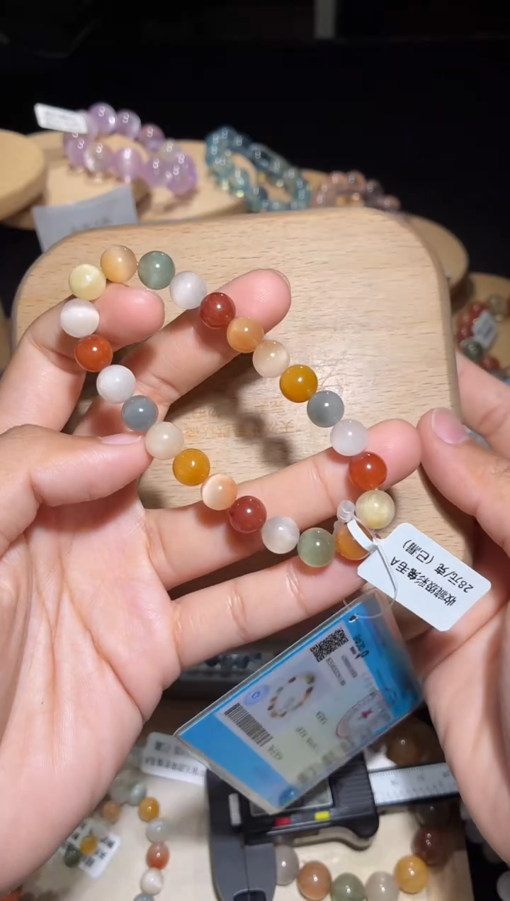 未镶嵌手链水晶124号多样性发一U8+