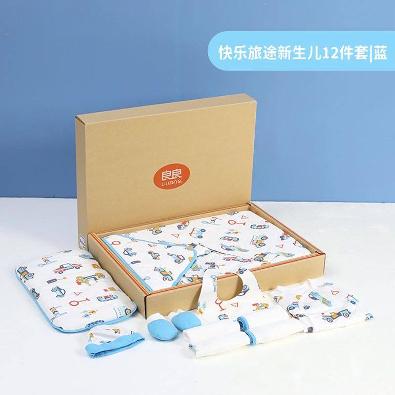 【总部大场】快乐旅途新生儿12件套 全新 
