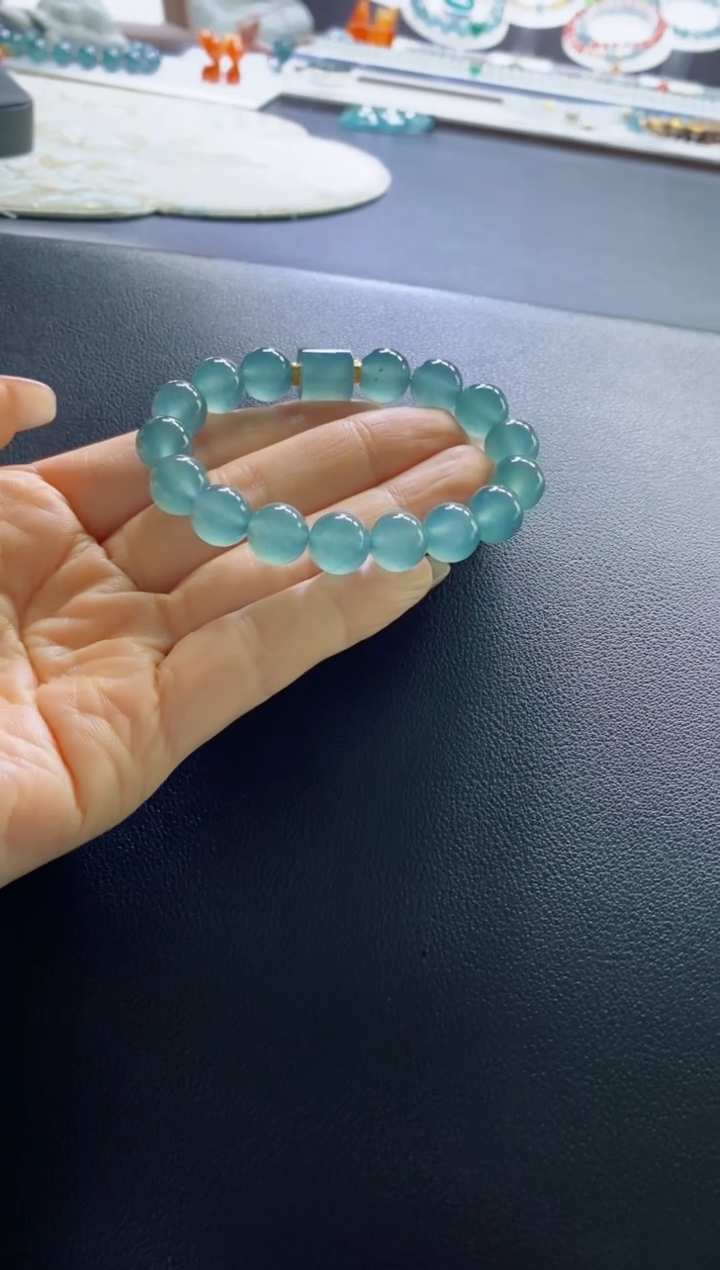 颈饰未镶嵌翡翠0718825842（198*16颗）198桶珠