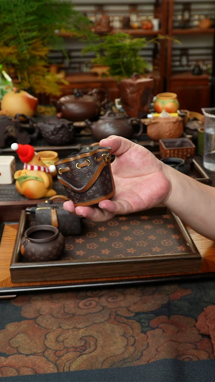 茶壶紫砂紫砂包包公杯可可开哎