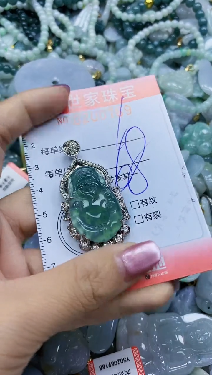 【闪购商品】翡翠颈饰未镶嵌闪购0200769