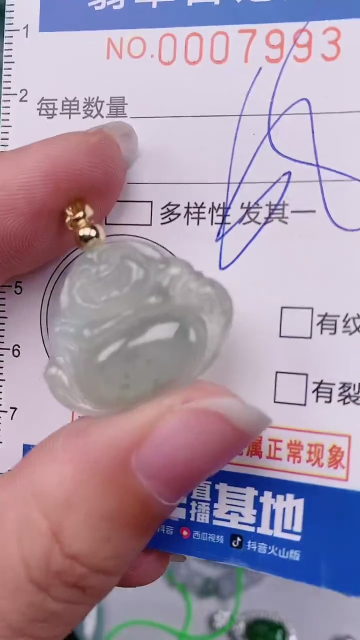 【闪购商品】翡翠颈饰未镶嵌00007993