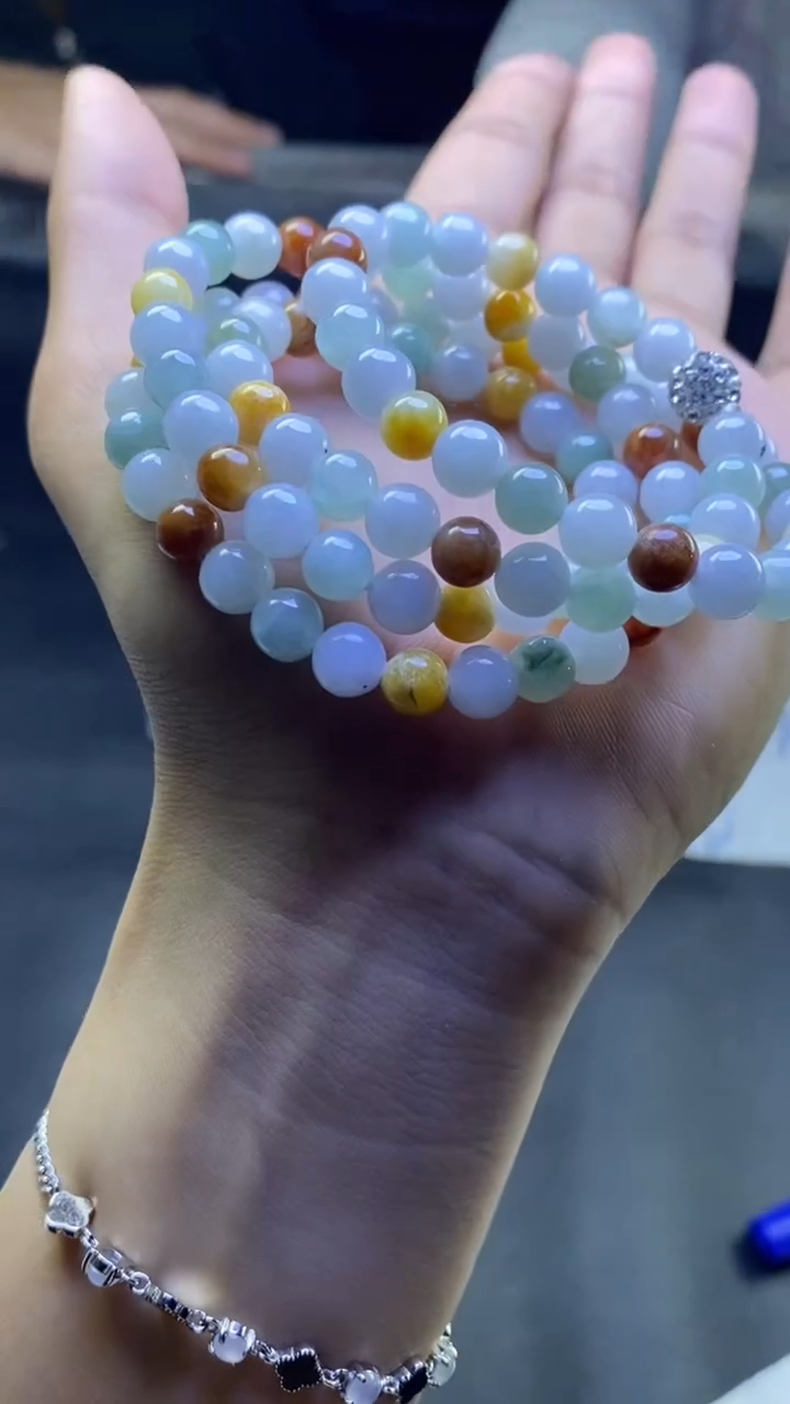 【闪购商品】定制翡翠未镶嵌珠串