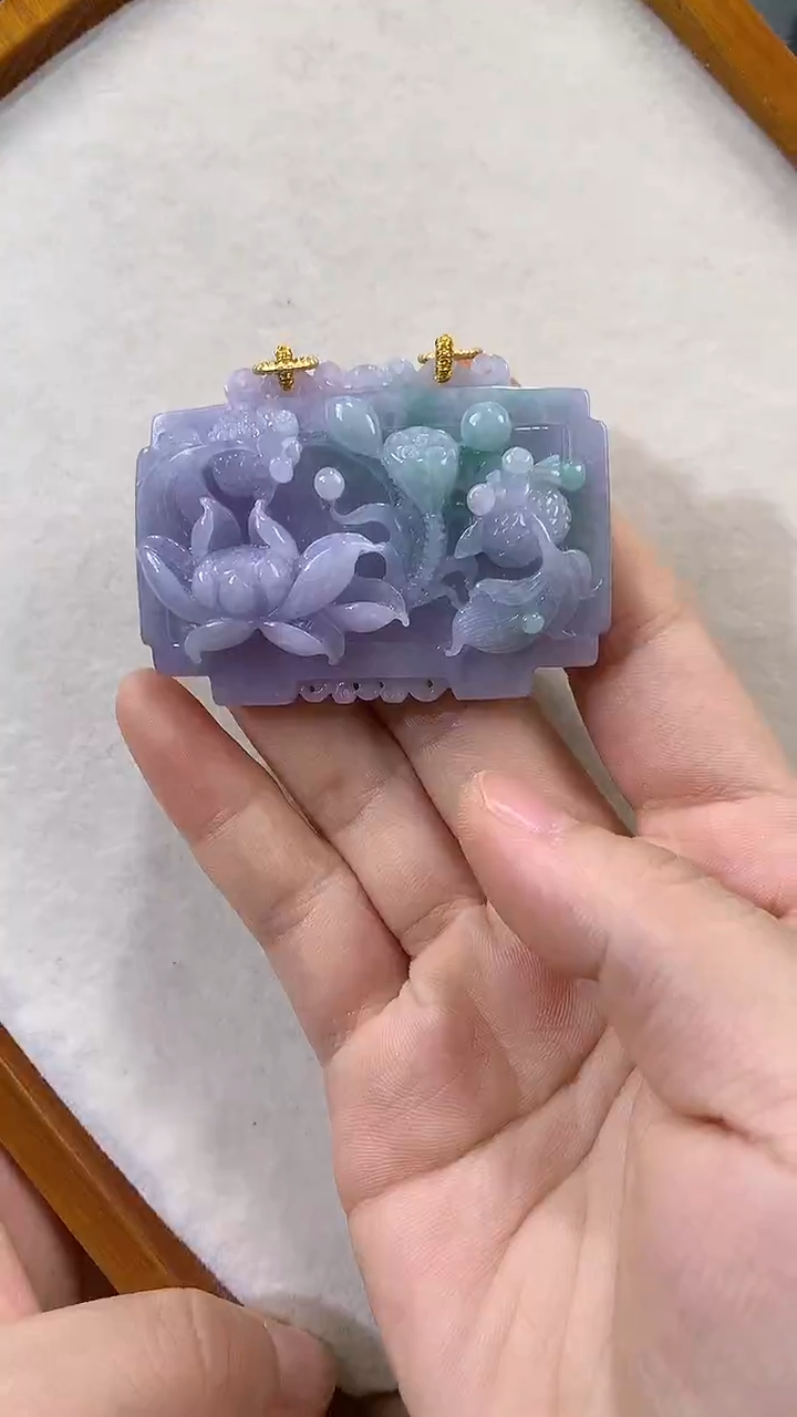 颈饰未镶嵌翡翠颖*吊坠