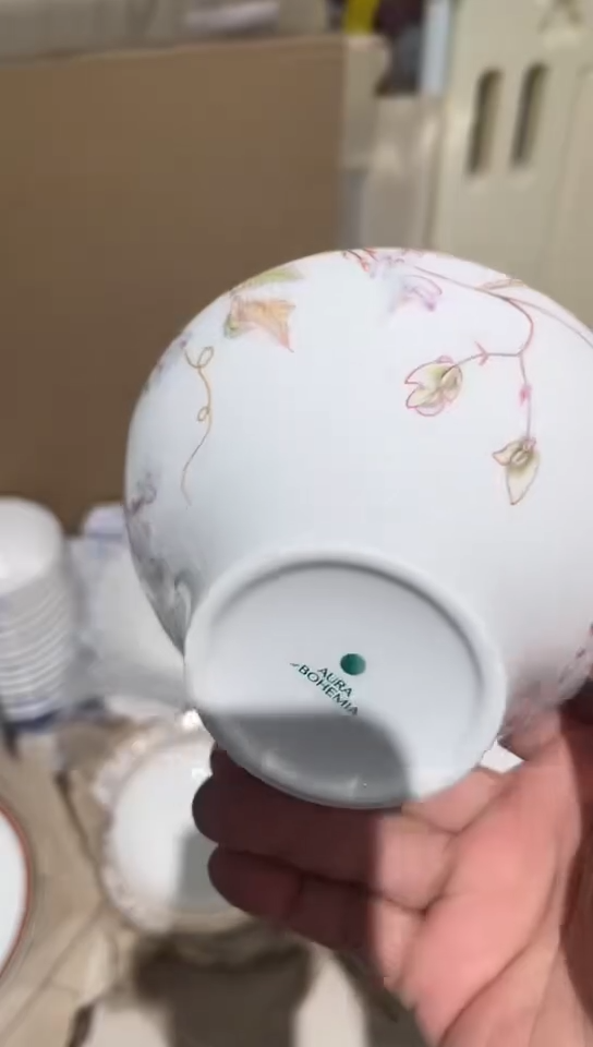 瓷4.75碗1个外单底标