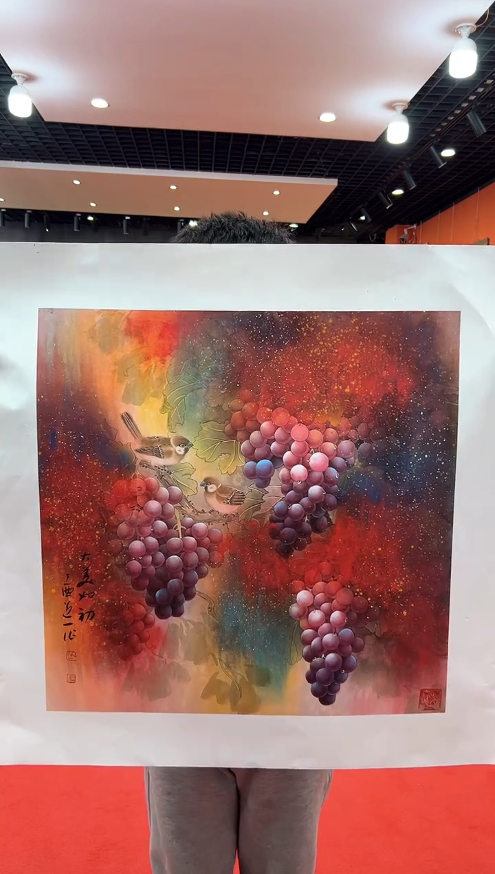 【闪购商品】国画 道一李学斌手绘原作B27