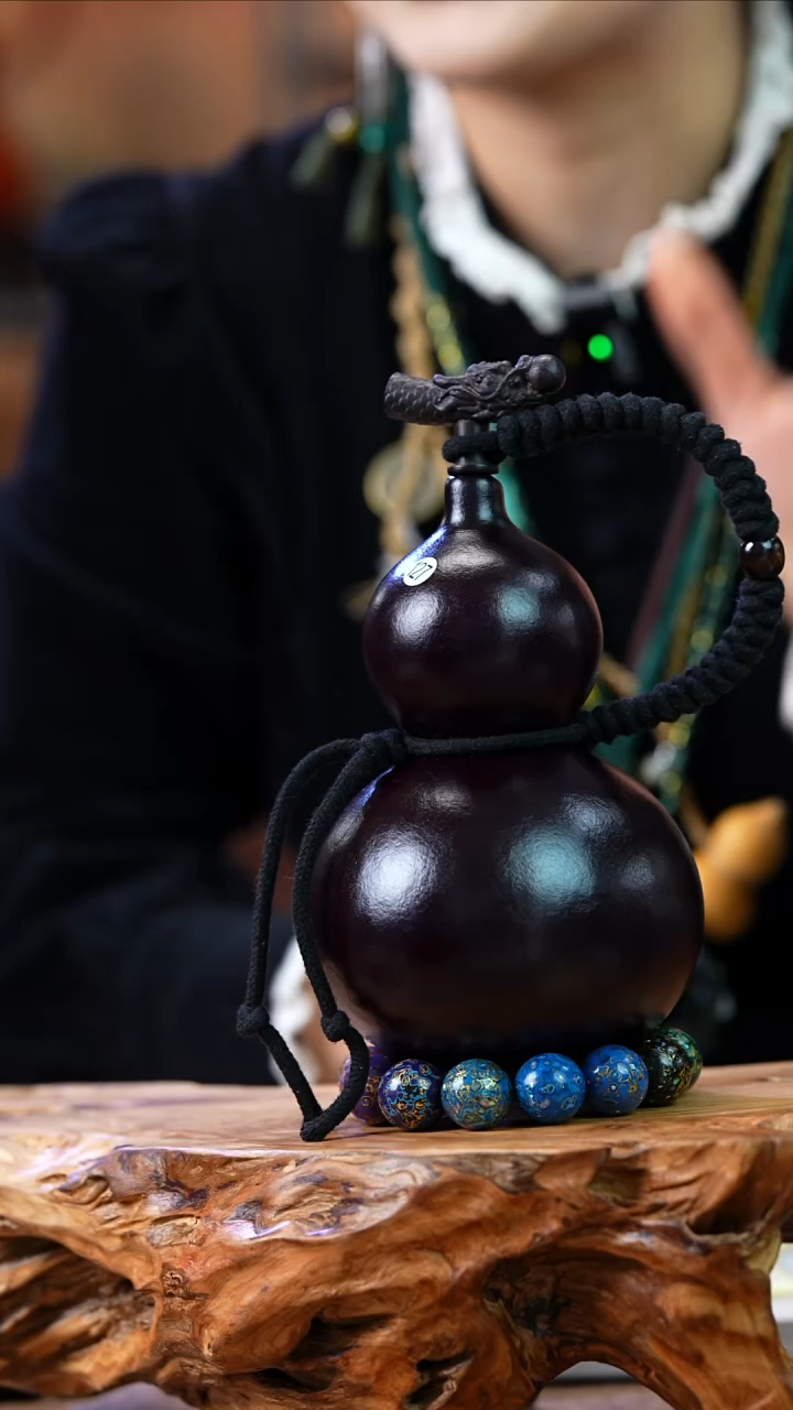 【闪购商品】127—光岳葫天然大漆酒葫芦不含漆珠