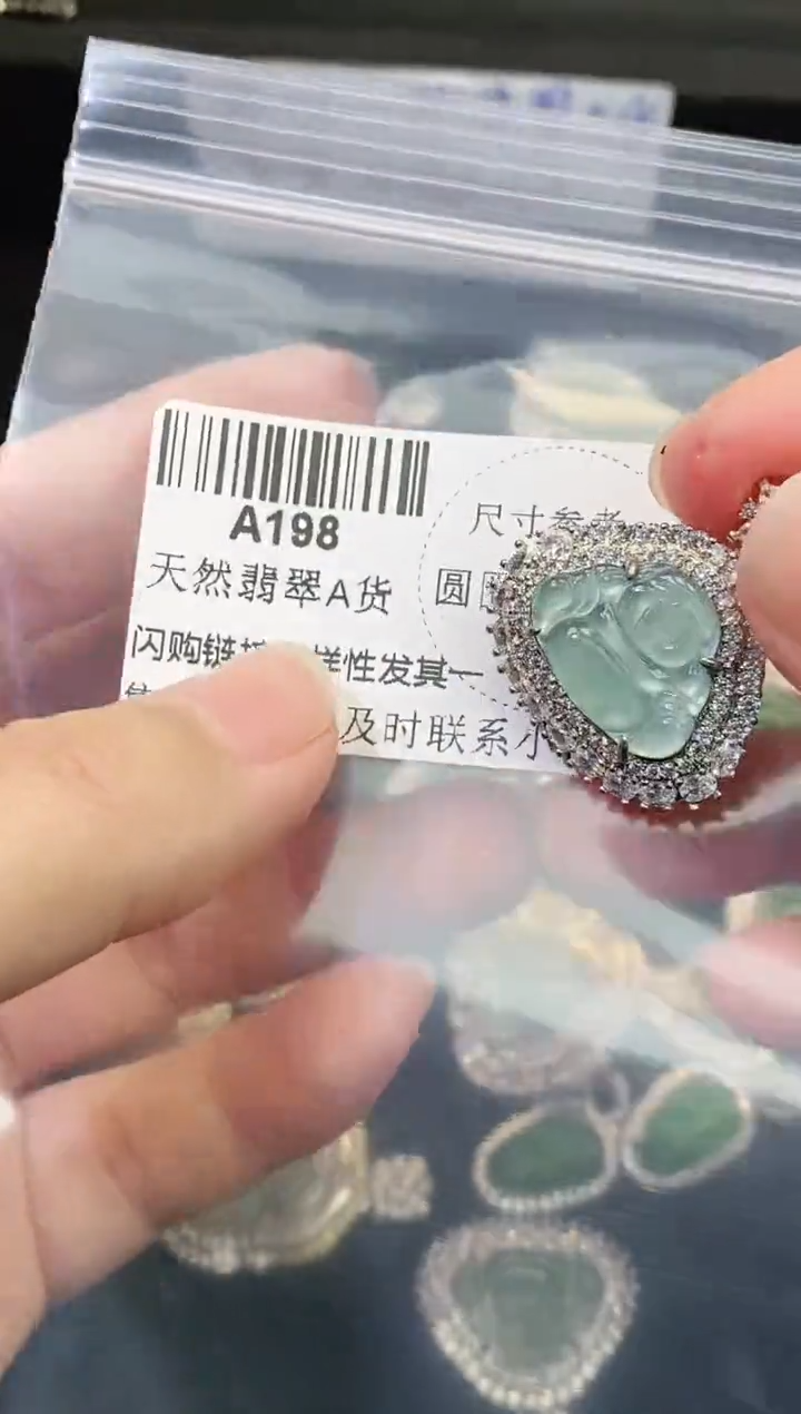 【闪购商品】翡翠颈饰未镶嵌精美翡翠-多样性只发一件A198