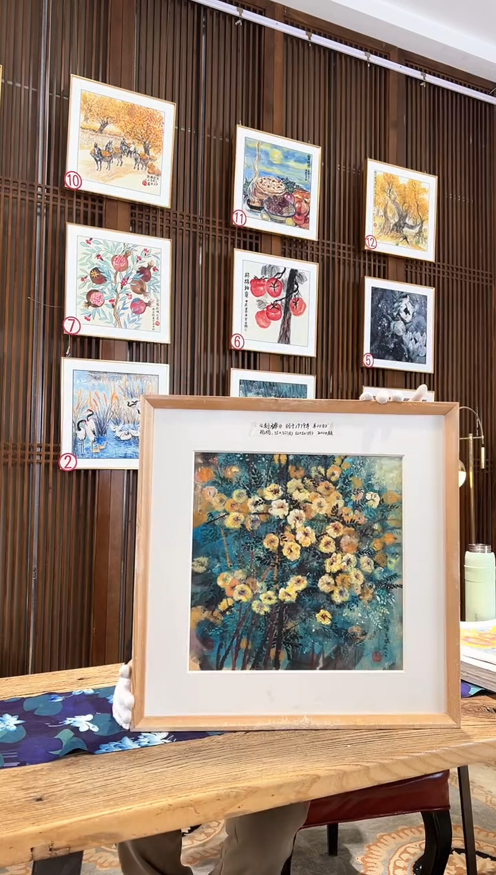 版画耿玉琨名章限量版画S