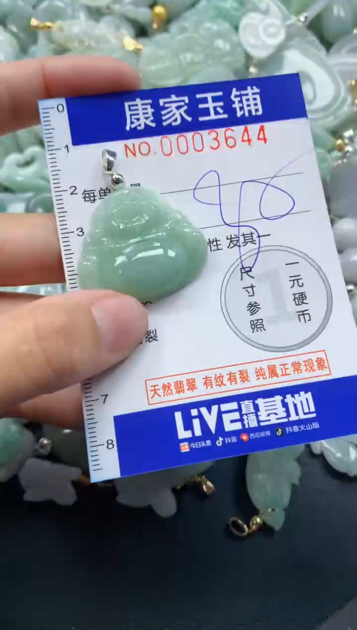 颈饰未镶嵌翡翠3644