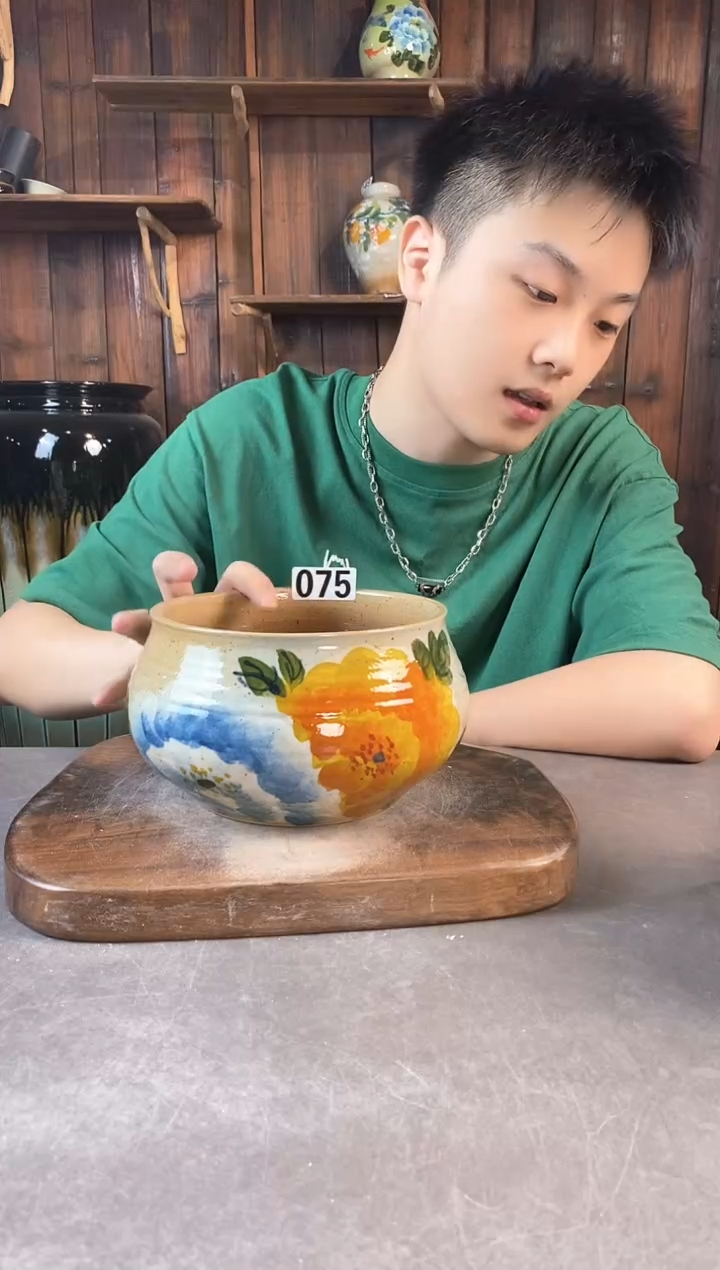 碗075，手工手作，超值陶瓷