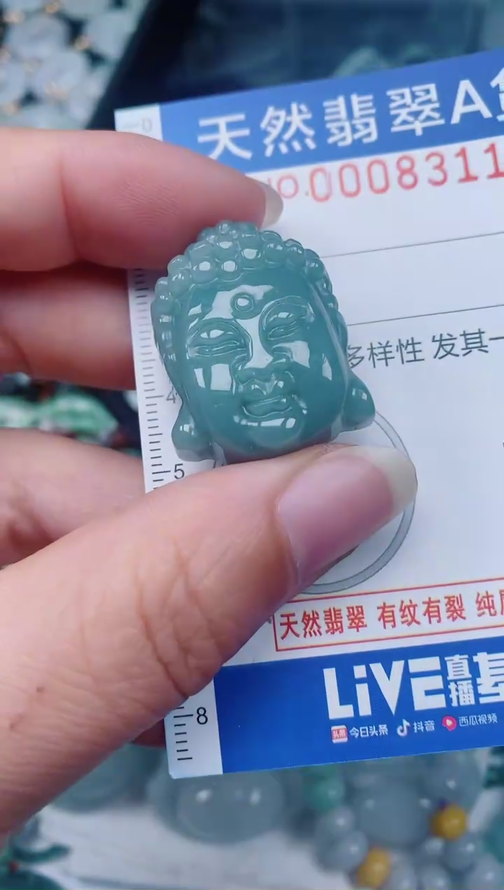 颈饰未镶嵌翡翠00008311