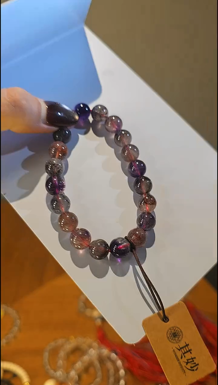 未镶嵌手串水晶超七手串