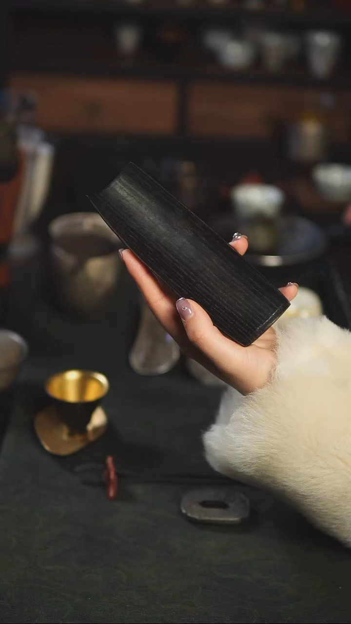 【闪购商品】赤具木作 木胎茶则