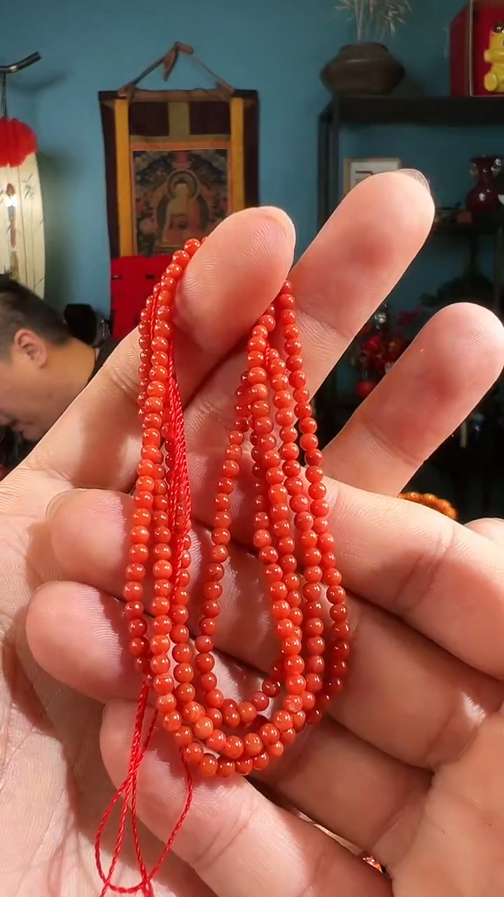 【闪购商品】南红玛瑙颈饰未镶嵌小米珠