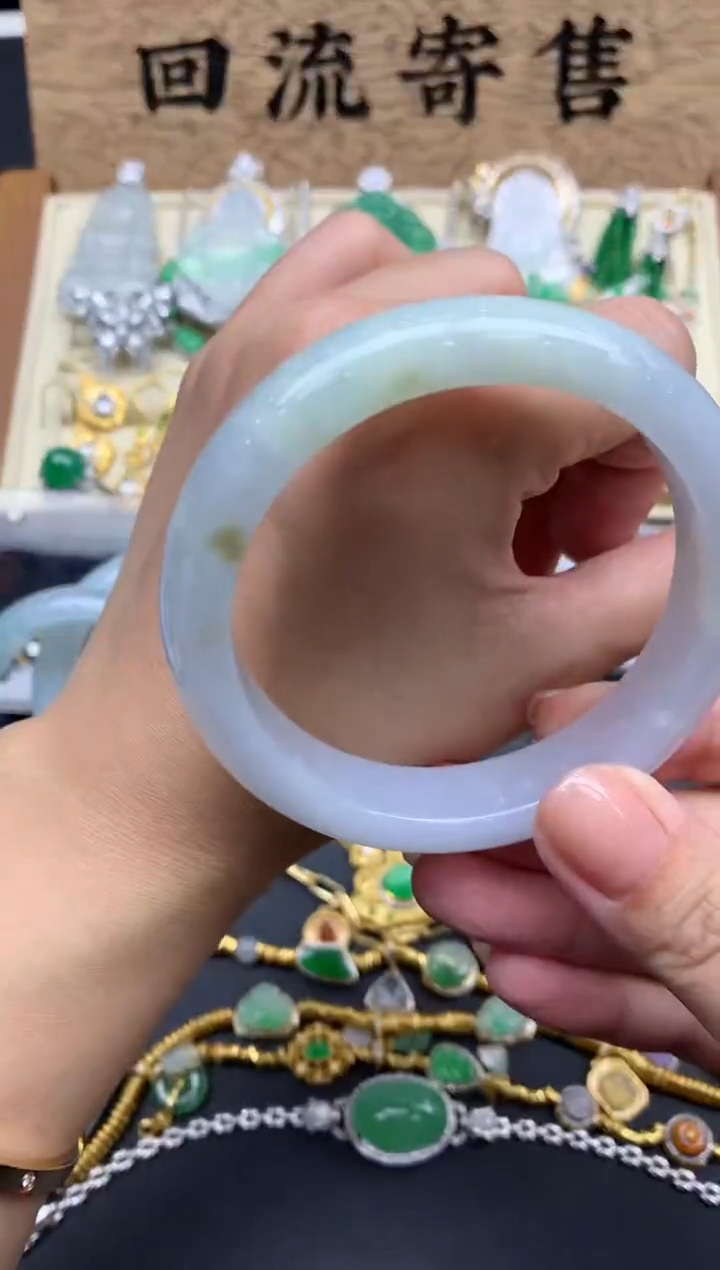 【闪购商品】翡翠手镯未镶嵌345-中国好珍宝