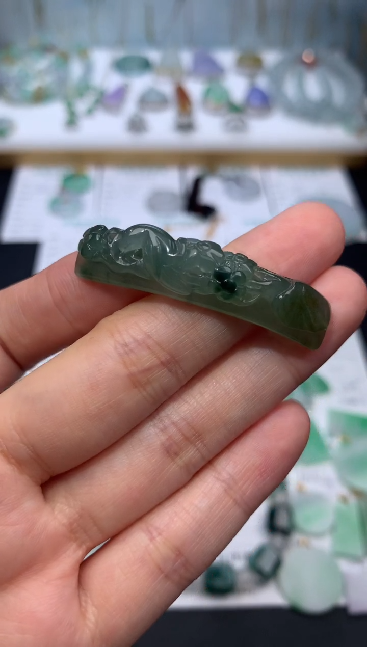【闪购商品】定制翡翠未镶嵌模式推广期24小时鉴赏期