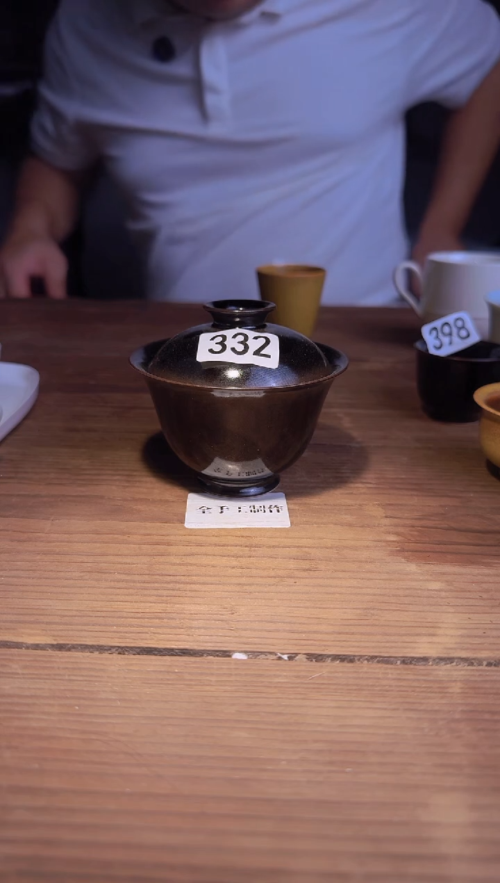 l****?婺州窑龙窑烧制技艺全手工盖碗（332